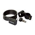 LONGUS Lacăt SE 6/1200mm spirală+suport negru 