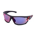 HQBC Ochelari QX4 negru/roșu 