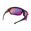 HQBC Ochelari QX4 negru/roșu 
