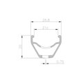 MACH1 Jantă 5.20 SL 27.5 32D TLR negru 510g 
