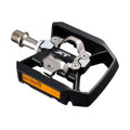 SHIMANO PD-T8000 SM-SH56 Pedale trekking SPD negre unilaterale+cleme