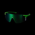 HQBC Ochelari QP-RIDE verde reflexie 