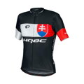 HQBC Tricou QPI SK TEAM LADY mânecă scurtă negru/roșu 
