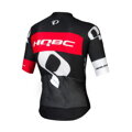 HQBC Tricou QPI SK TEAM LADY mânecă scurtă negru/roșu 