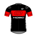 HQBC Tricou QPI TEAM 2021 mânecă scurtă negru/roșu 