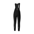 SHIMANO Pantaloni ELEMENT CYC cu bretele lungi cu bazon negri