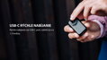 MAGICSHINE Lumină SEEMEE 100AD RADAR spate 7f USB negru 