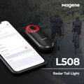 MAGENE Lumină L508 RADAR spate 7f USB negru 