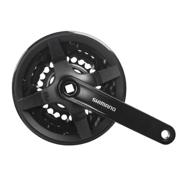 SHIMANO crankset Tourney TY301 6 7 8 speed 42 34 24 teeth