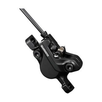 SHIMANO Brake caliper. MT500 hydraulic Post Mount+plates B01S