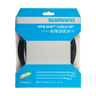 SHIMANO Cablu schimbare viteze PTFE - set 