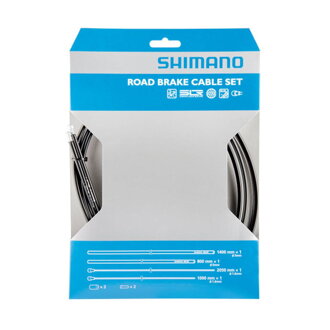 SHIMANO Cablu de frână PTFE - un set complet de cabluri și bowdens 