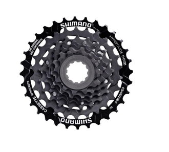 SHIMANO Cassette HG20 7-wheel 12-32z. Brown