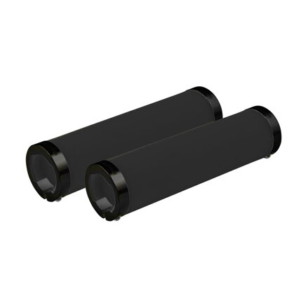 LONGUS Mânere FLUO negre cu încuietori 