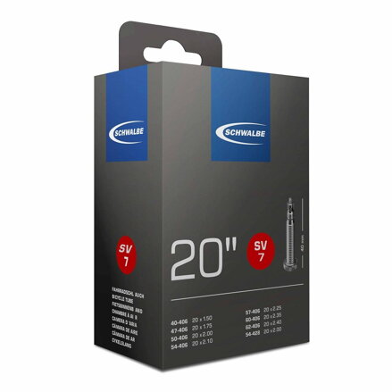 SCHWALBE Cameră SV7 20 40/62-406 EK 40mm 145g 