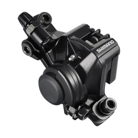SHIMANO BR-M375 Etrier de frână mecanic Post Mount + plăcuțe B05S