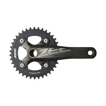 SHIMANO FC-M645 Angrenaj ZEE 165mm (83mm) 10 viteze negru HTII cu rulment