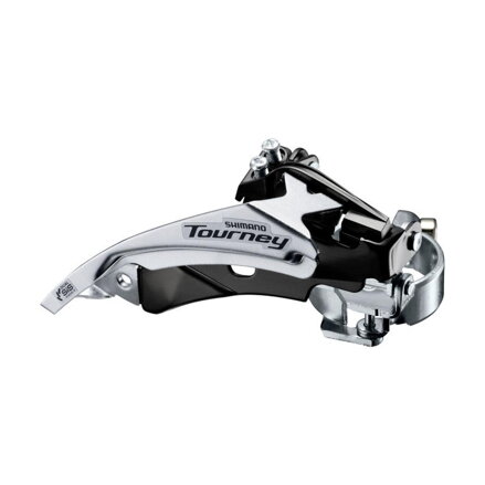 SHIMANO FD-TY510 schimbător față Tourney 3x6/7/8 viteze uni tragere Top Swing (34,9/31,8/28,6mm) 48 dinți