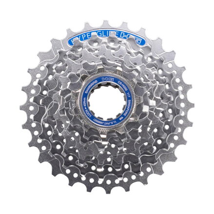 SHIMANO CS-HG50 8-viteze 12-25 Casetă dinți argintie