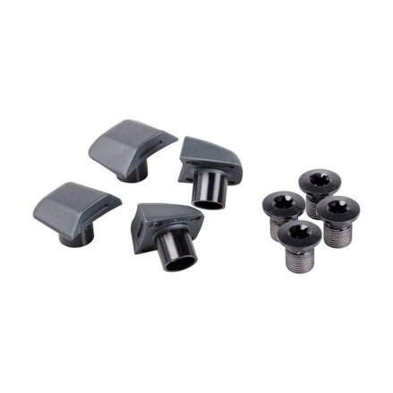 SHIMANO FC-6800 Piulițe pentru angrenaj 46/36 dinți (M8x10,1mm) 4 bucăți