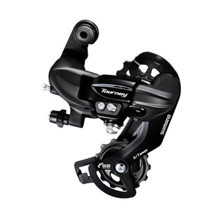 SHIMANO schimbător spate Tourney TY300 6/7 viteze fără cârlig OEM