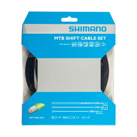 SHIMANO Cablu schimbare viteze PTFE - set