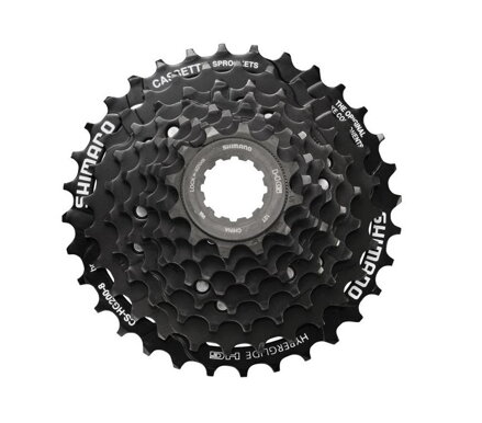 SHIMANO CS-HG200 8-viteze 12-32 Casetă dinți negru