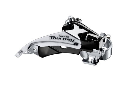 SHIMANO FD-TY500 schimbător față Tourney 3x6/7/8 viteze uni tragere Top Swing (34,9/31,8) 42 dinți