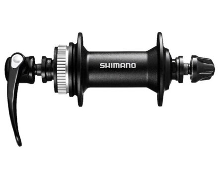 SHIMANO Butuc fata Alivio M4050 32d. Blocare centrală neagră