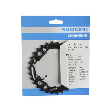 SHIMANO FC-M4000/4050 Foaie 30 dinți Alivio 9 viteze 96mm