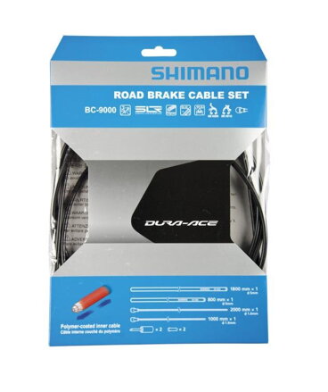 SHIMANO Cablaj frână negru BC9000 Dura Ace