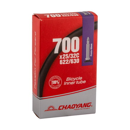 CHAOYANG Cameră 700x25/32C FV48 FT (25/32-622/630) 