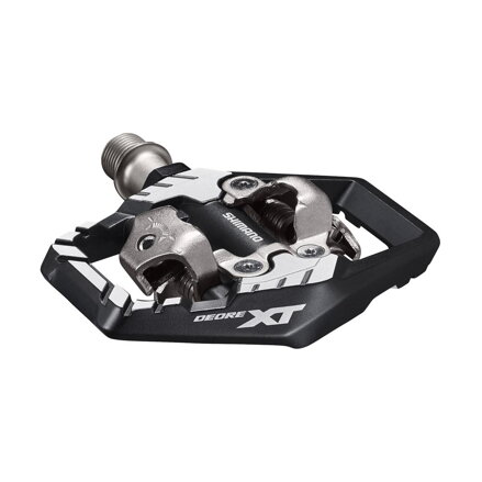 SHIMANO PD-M8120 SM-SH51 Pedale MTB SPD negre cu cușcă+cleme