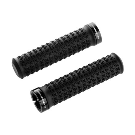 LONGUS Mânere DOTS negre cu încuietoare 