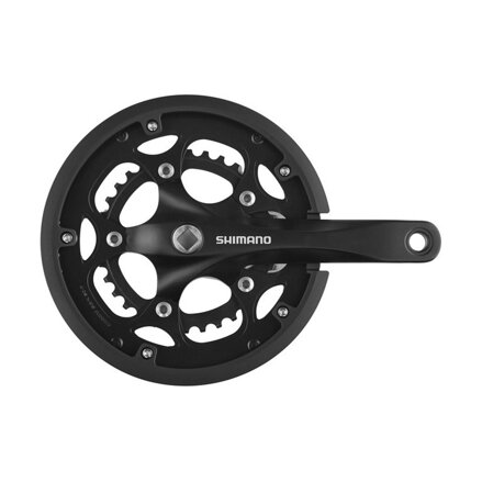 SHIMANO FC-RS200 Angrenaj CLARIS 175mm 50/34 dinți cu protecție 8v. pe pătrat negru