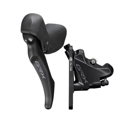 SHIMANO BL-RX600L/BR-RX400F 1-viteză Dual control GRX stânga schimbător mecanic/frână hidraulică