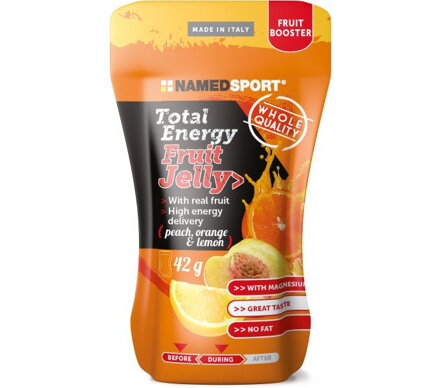 NAMEDSPORT Jeleu TOTAL ENERGY FRUIT piersică, portocală, lămâie 42g 