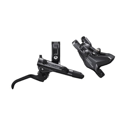SHIMANO E-M6100 Frână Deore spate Post Mount 1700mm furtun + plăcuțe G05S