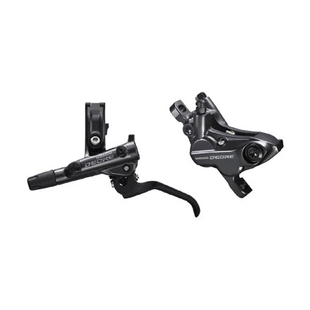 SHIMANO E-M6120 Frână Deore față Post Mount 1000mm furtun + plăcuțe D03S