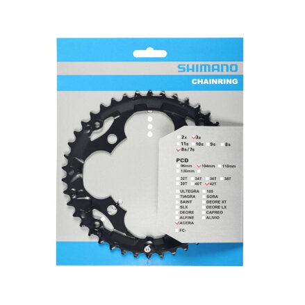 Shimano Foaie agrenaj 42T FC-M361 negru