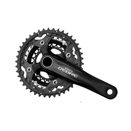 SHIMANO crankset Deore M590 175mm 42/32/24z. 10-k. black OEM