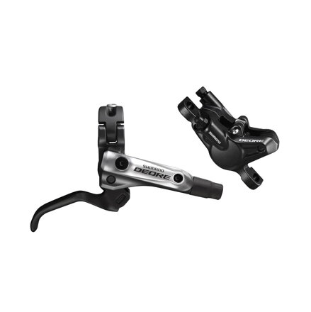 SHIMANO Frână hydr. Deore M615 spate negru Post Mount 1300mm furtun + placă. G01S OEM