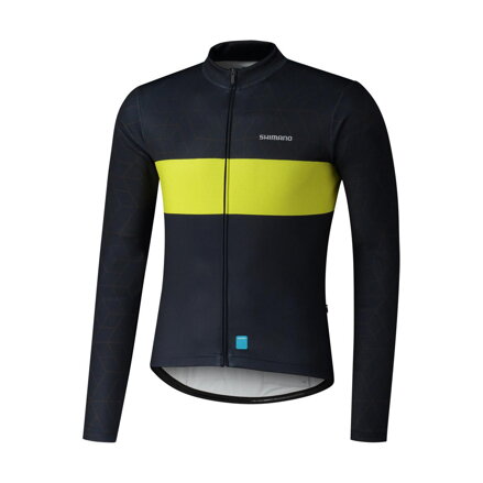 SHIMANO Tricou VERTEX TEAM LONG navy
