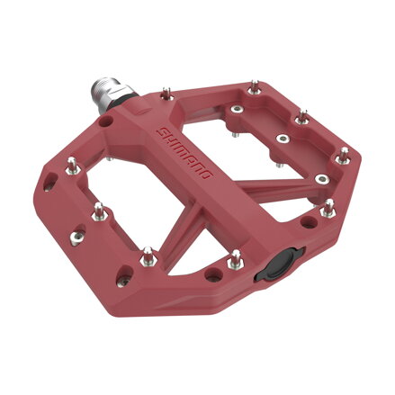 SHIMANO Pedale MTB Flat roșii BMX, DH, slalom