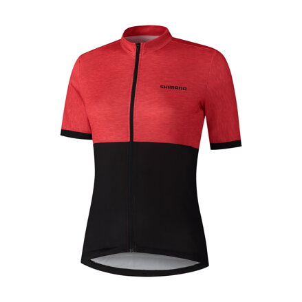 SHIMANO Tricou pentru femei ELEMENT roșu