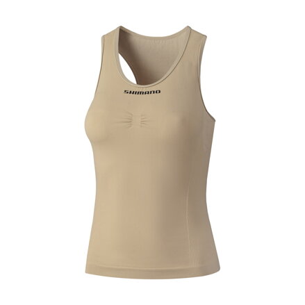 Tricou de damă SHIMANO VERTEX SL BASE LAYER maro pal