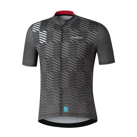 SHIMANO Tricou AEROLITE gri închis