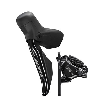 SHIMANO ST-R7170/BR-R7170 2-viteze Set Dual control 105 stânga Di2 schimbător/frână hidraulică