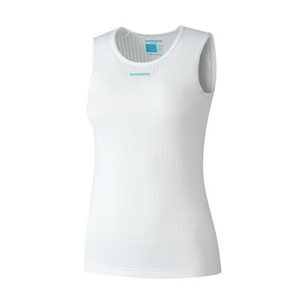 Tricou de damă SHIMANO VERTEX MESH SL BASE LAYER alb