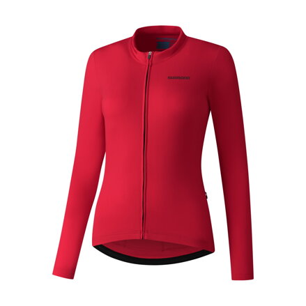 SHIMANO Tricou damă KAEDE THERMAL LONG roșu